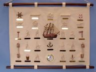Sailors Knot Sampler w-Clock 30