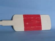 Wooden Manhattan Beach Squared Rowing Oar w- Hooks 50