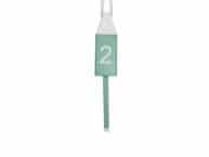 Wooden Light Green Number 2 Squared Buoy 15