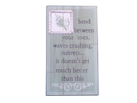 Wooden Sand Between Your Toes Beach Sign 15