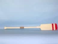 Wooden Sunderland Squared Rowing Oar w- Hooks - 50