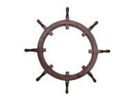 Wooden Ship Wheel Frame 36