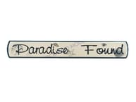 Wooden Paradise Found Nautical Plaque 18