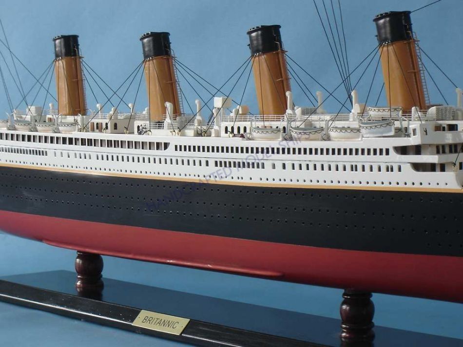 Buy RMS Britannic Limited Model Cruise Ship 40in - Model Ships Rms Britannic Model