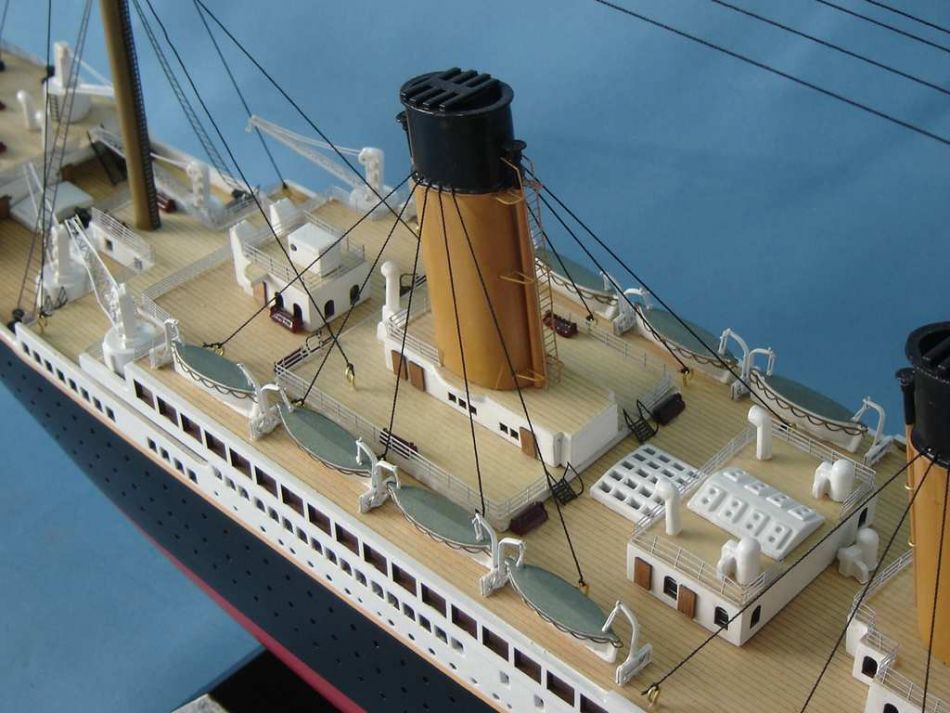 Buy RMS Britannic Limited Model Cruise Ship 40in - Model Ships
 Rms Britannic Model