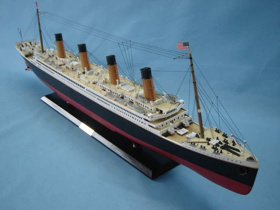 Buy RMS Britannic Limited Model Cruise Ship 40in w/ LED Lights - Model ... Rms Britannic Model