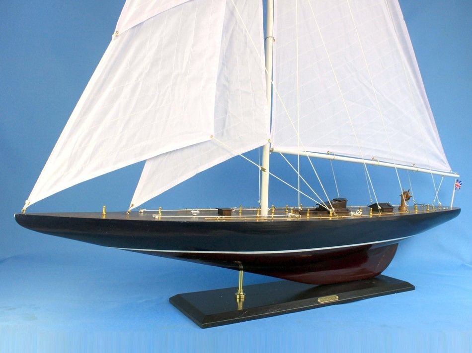 large model sailboat decor