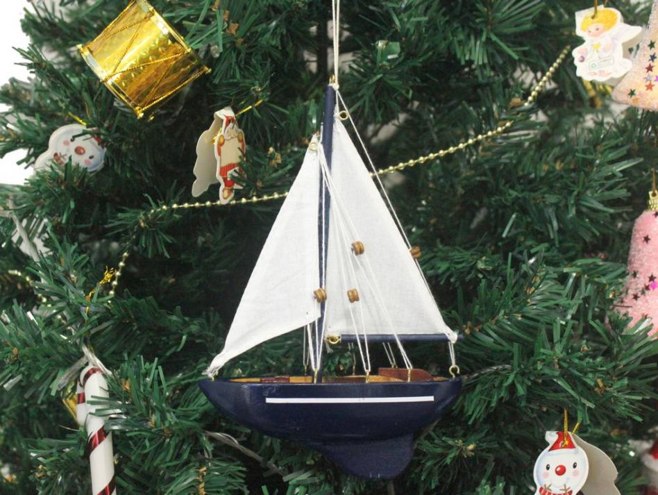 sailboat decor ornament