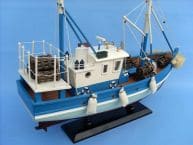 Outrigger 18 Model Fishing Boat Ship Wood  