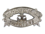 Chrome Nautical Signs